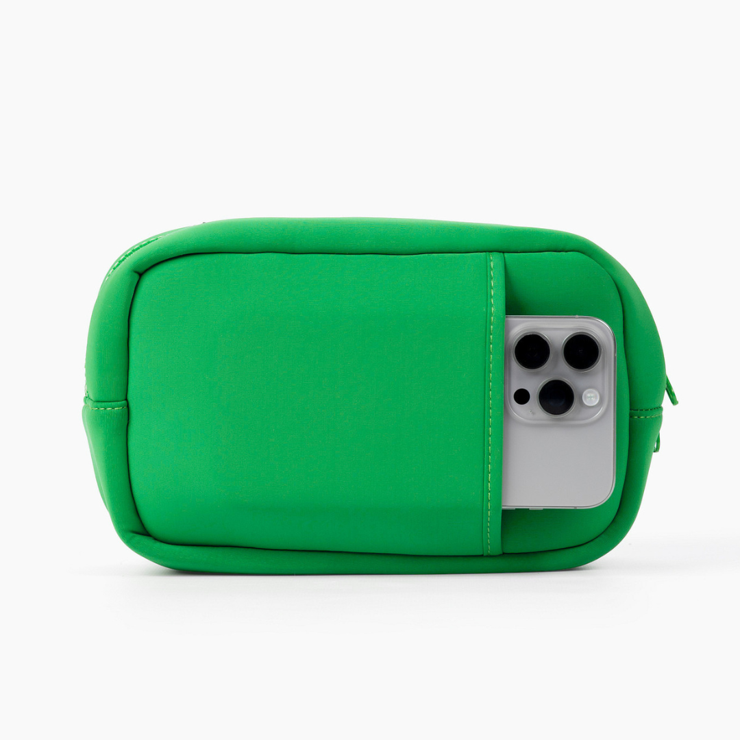 The Original in Green, back pocket with phone
