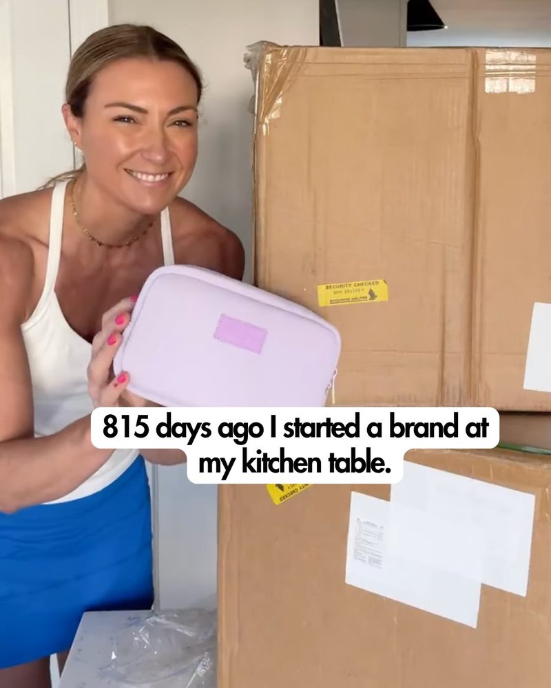 Meredith, 815 days after starting SLB at her kitchen table